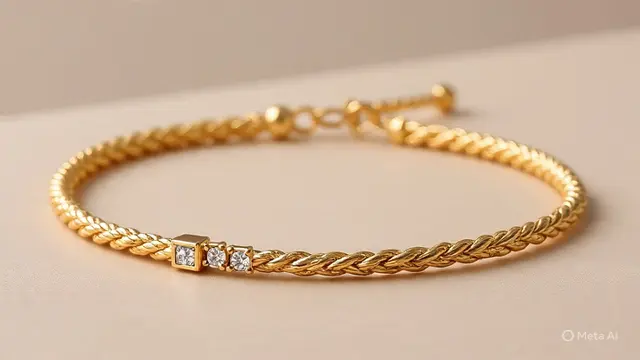 Gelang Emas untuk Muslimah Tangan Kecil