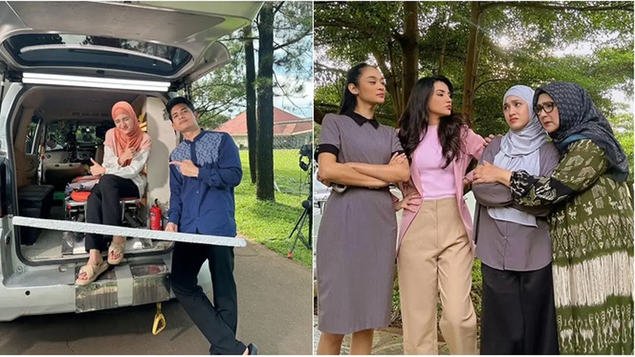 6 Potret Kedekatan Cut Syifa dan Pemain 'Cinta di Ujung Sajadah', Kompak Banget
