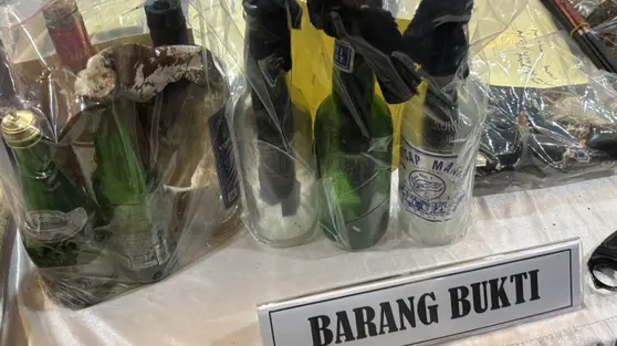 Tiga Pelaku Teror Bom Molotov di Makassar Ditangkap