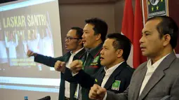 Menurut Muhaimin isu penghapusan Kementerian Agama menyesatkan. Partai Kebangkitan Bangsa (PKB) akan menjadi pihak pertama yang menentang hal itu, Jakarta, Selasa (17/09/2014) (Liputan6.com/Johan Tallo)