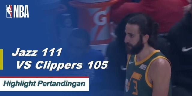 Cuplikan Pertandingan NBA  : Jazz 111 vs Clippers 105
