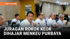Menteri Keuangan, Purbaya Yudhi Sadewa menggelar rapat bersama Komite IV DPD RI di Jakarta, Senin (3/11). Dalam rapat, Purbaya mengungkap berhasil menghajar sejumlah juragan rokok ilegal.