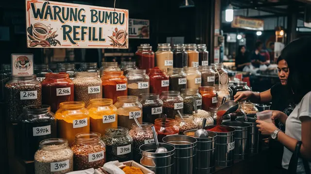 Warung Bumbu di Pasar