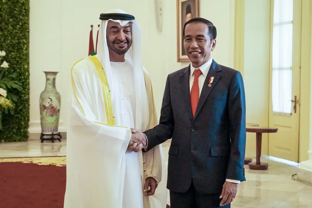 Jokowi Gelar Pertemuan Bilateral dengan Putra Mahkota Abu Dhabi