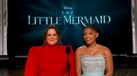 Disney Adakan Nonton Bareng Official Trailer Film The Little Mermaid di Oscar 2023. (Tangkap Layar/Twitter: @cxhnow)