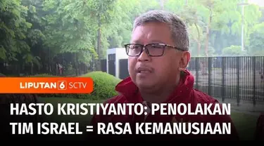 PDI Perjuangan menyesalkan keputusan FIFA yang mencoret Indonesia sebagai tuan rumah Piala Dunia U-20. Sekretaris Jenderal PDI Perjuangan Hasto Kristiyanto menegaskan, penolakan keras PDI Perjuangan semata-mata karena rasa kemanusiaan terhadap Palest...