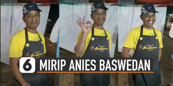 VIDEO: Penjual Nasi Goreng Mirip Anies Baswedan