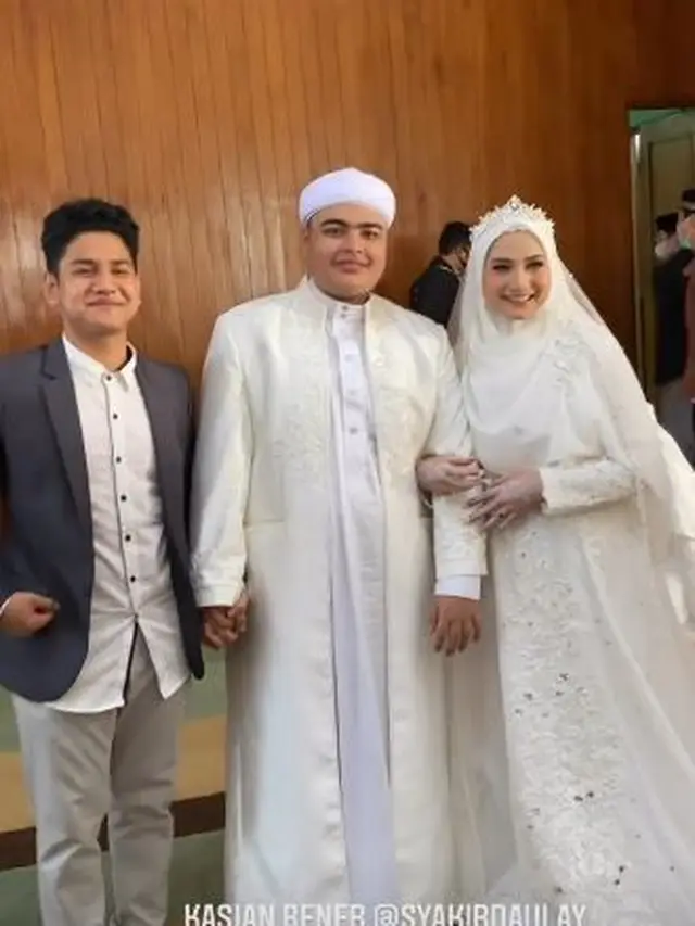 7 Momen Akad Nikah Ameer Azzikra Adik Alvin Faiz, Penuh Kebahagiaan