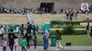 Menurut pengelola Monas jam operasional pada libur Natal 2024 dan Tahun Baru 2025 diperpanjang hingga pukul 18.00 WIB untuk hari Senin-Jumat, sedangkan Sabtu-Minggu hingga pukul 22.00 WIB. (Liputan6.com/Angga Yuniar)