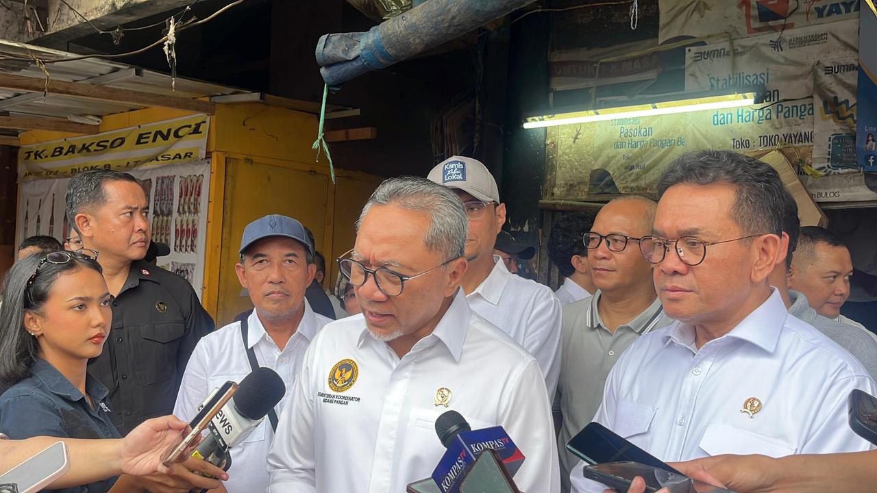 Menko Zulkifli: Pangan Indonesia Tak Tergantung Timur Tengah, Stok Aman