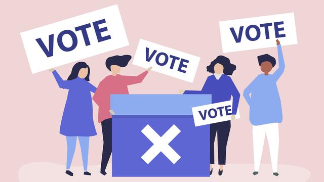 Ilustrasi pemilu, pilkada, pilpres