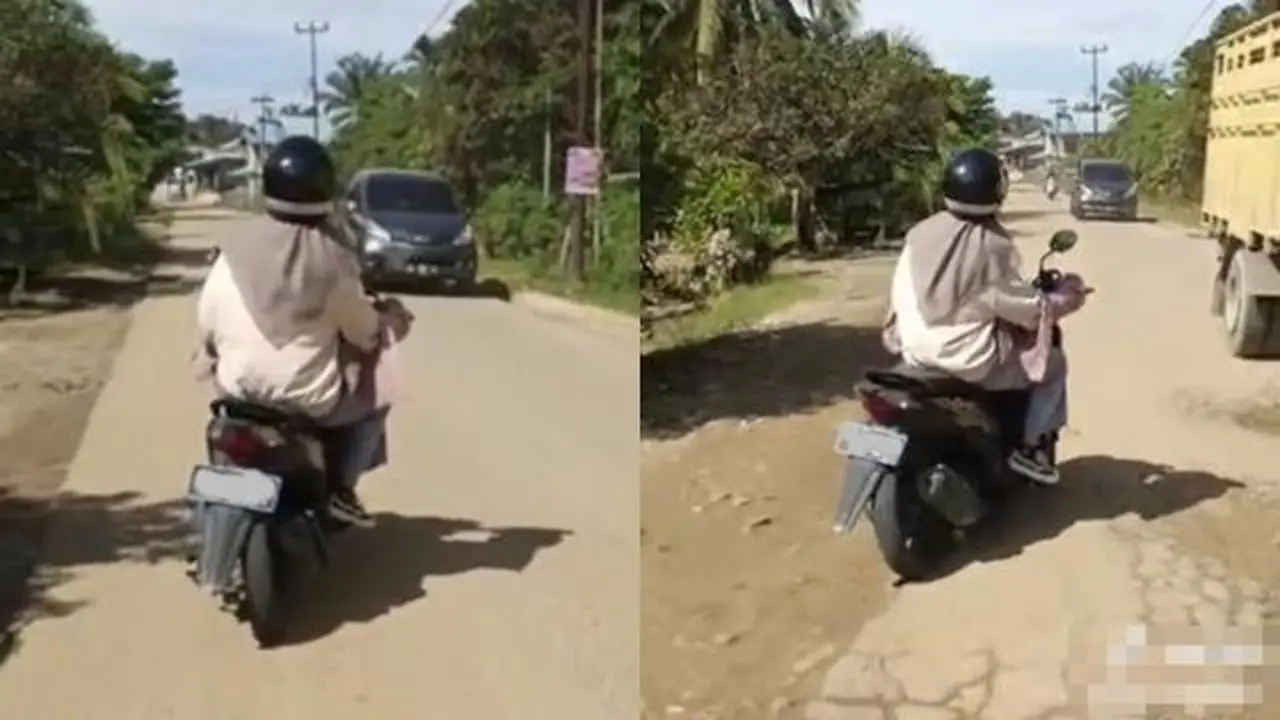 Motor bodi mleyot (Instagram/@senja_subayang)