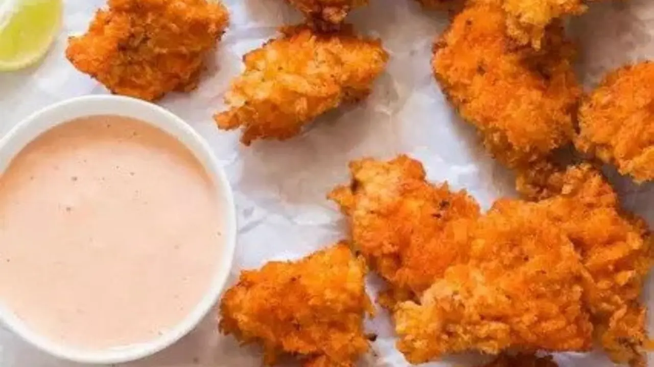 Resep ayam popcorn rumahan. (dok. Cookpad @cookmedia)