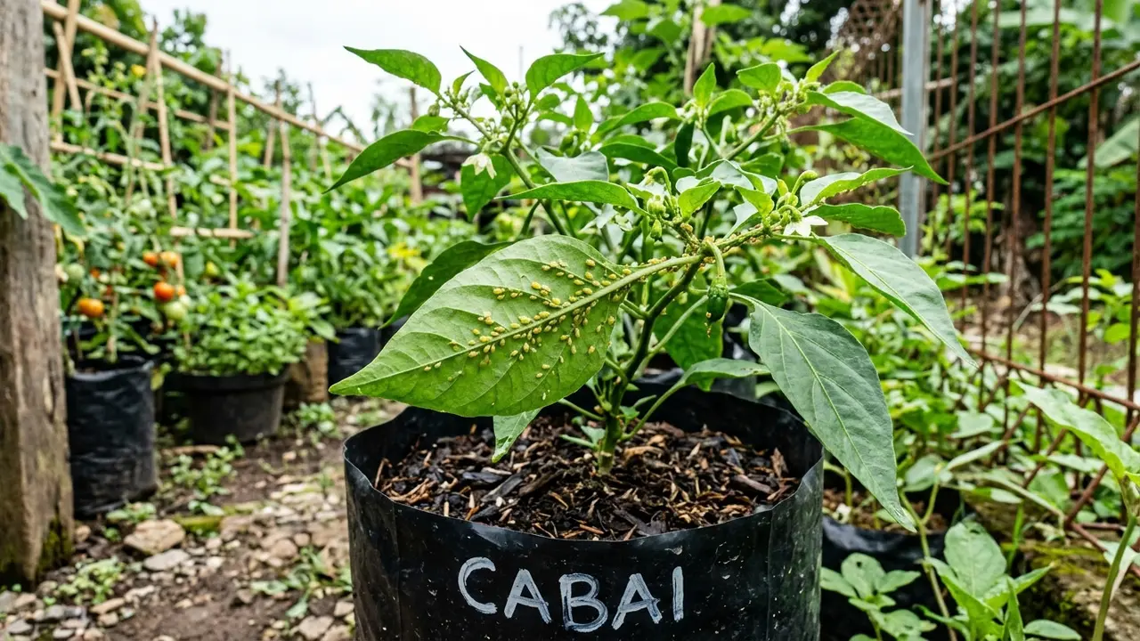 Cara Menghilangkan Kutu Daun Cabe agar Tanaman Kembali Sehat dan Subur