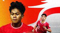Timnas Indonesia U-20 - Kafiatur Rizky dan Welber Jardim (Bola.com/Adreanus Titus)