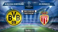 Duel Borussia Dortmund Vs AS Monaco Dihelat 12 April