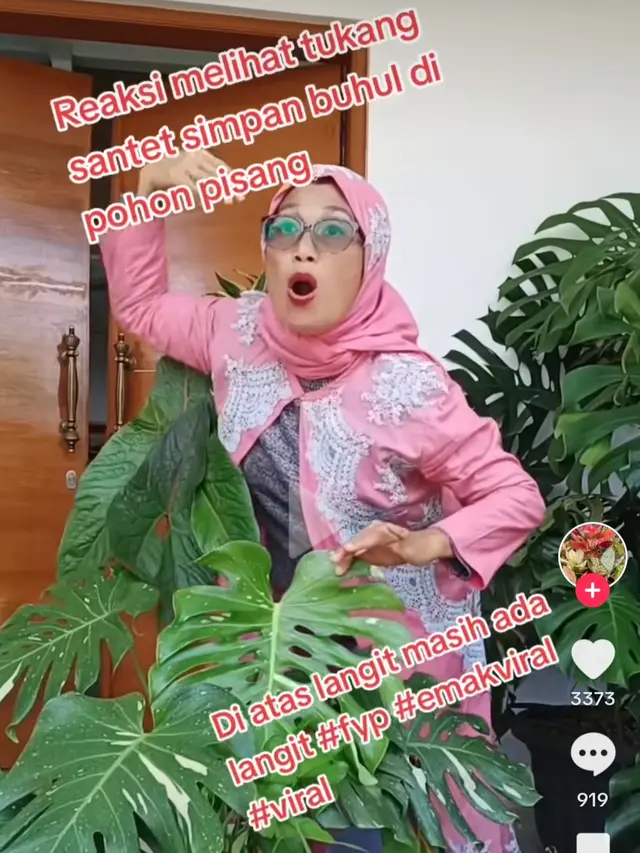 Sindiran Nursyah ibunda Indah Permatasari diduga untuk Arie Kriting. (Foto: Dok. TikTok Nursyah Garden)