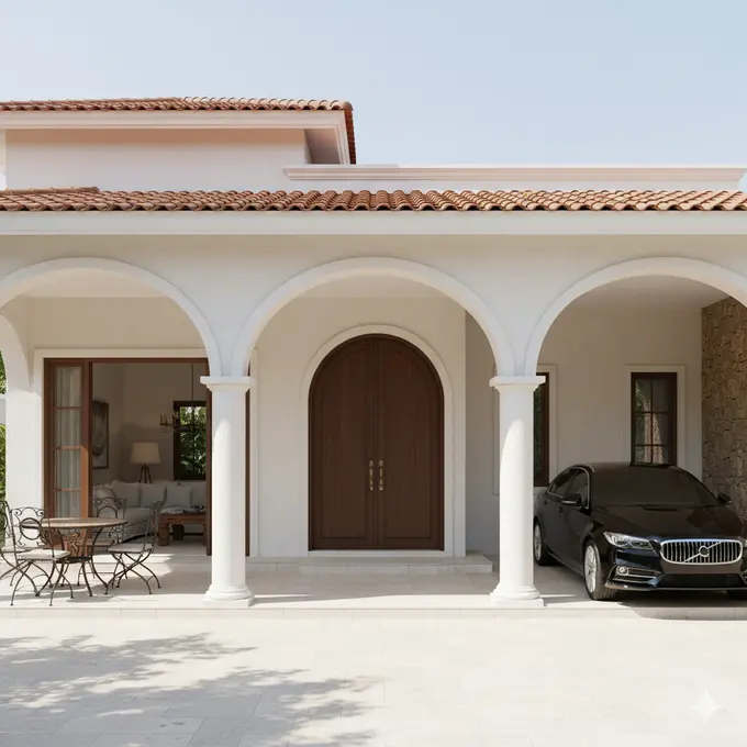 Ilustrasi Carport (Ilustrasi AI/Gemini)