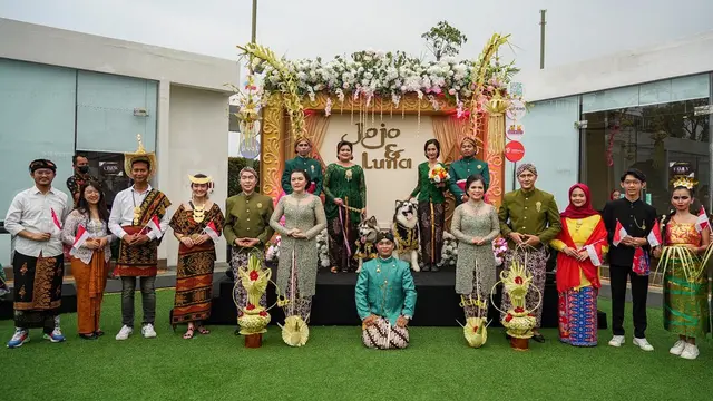 8 Potret Pernikahan Anjing dengan Adat Jawa Ini Mewah Banget, Habiskan Dana Rp 200 Juta