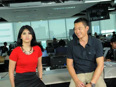 Sejumlah pentolan startup Silicon Valley berkunjung ke Liputan6.com, Selasa (06/5/14). (Liputan6.com/Fasial R Syam)