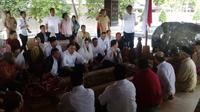 Megawati dan para calon kepala daerah di makam Bung Karno (Liputan6.com/Putu Merta Surya Putra)