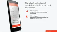 Startup Flip Tawarkan Layanan Transfer Antarbank Gratis. Kredit: Situs Web Flip