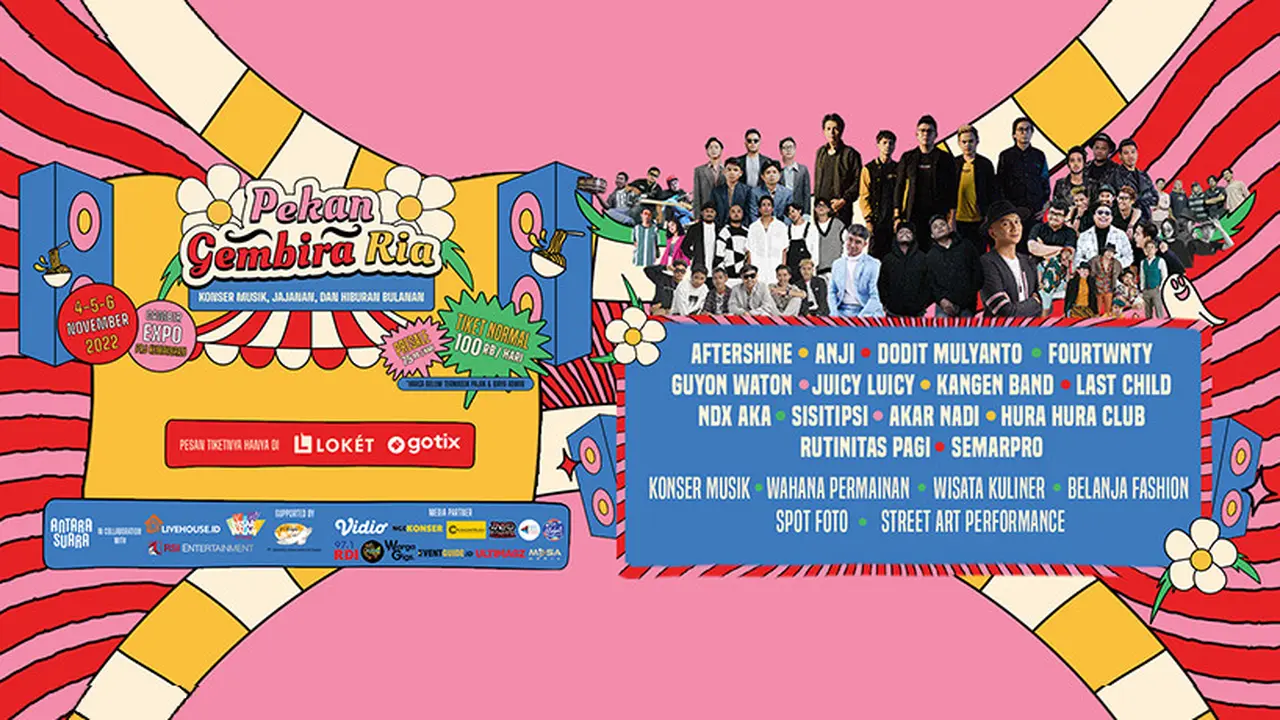 Pekan Gembira Ria Vol.2 Bakal Hadir Akhir Minggu, Datang dan Nikamti Keseruannya