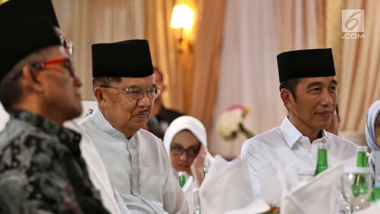 Presiden Jokowi dan Wapres Jusuf Kalla Buka Puasa Bersama Ketua DPR