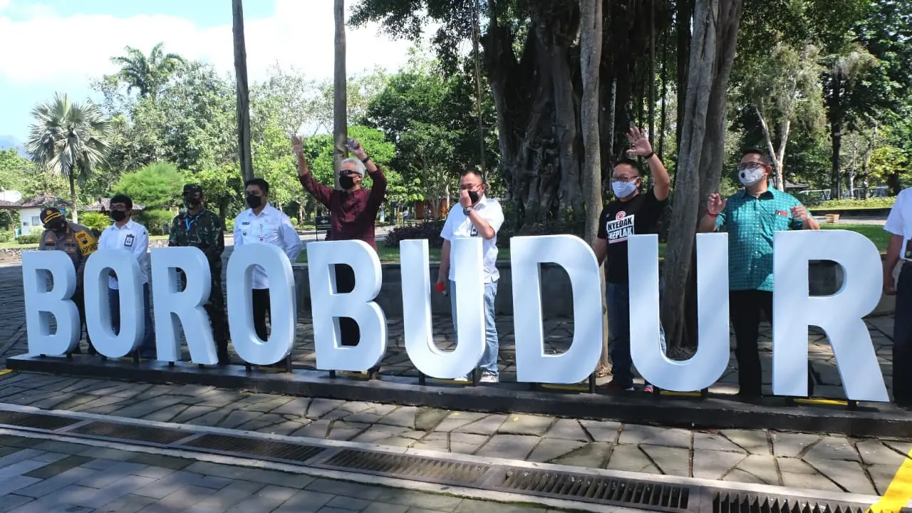 Candi Borobudur Dibuka Bertahap, Gubernur Ganjar Minta Pengunjung Ikuti Protokol Kesehatan
