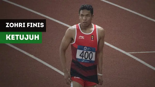 VIDEO: Lalu Muhammad Zohri Gagal Persembahkan Medali