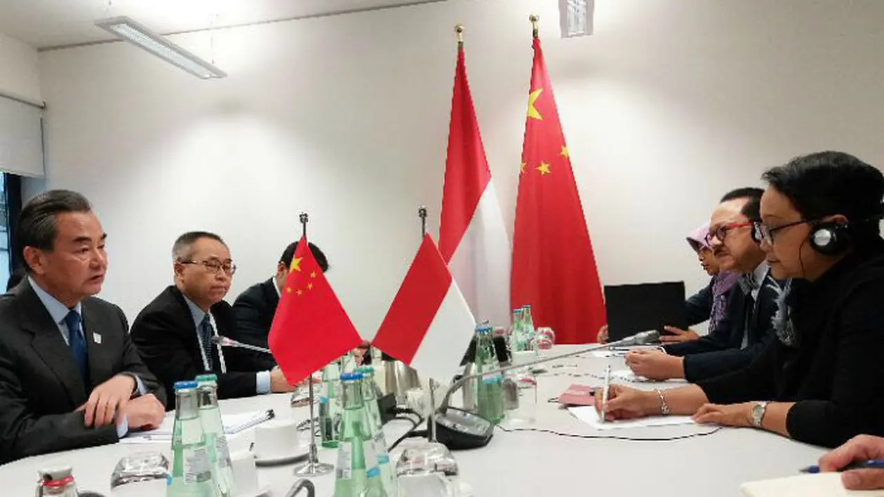 Menlu RI dan China melakukan pertemuan disela-sela G20