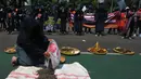 Unjuk rasa Warga Kabupaten Dairi juga untuk mempertahankan ruang pertanian sebagai sumber kehidupan dari ancaman perusahaan tambang. (merdeka.com/Imam Buhori)