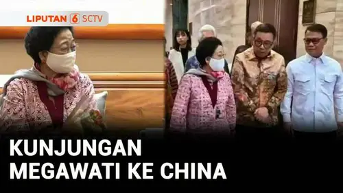  Tiba di Cina, Megawati akan Jadi Pembicara Forum Dialog Peradaban Global