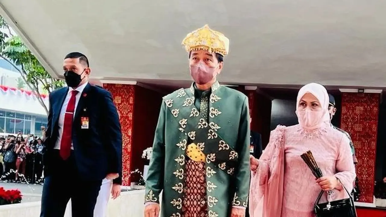 4 Makna Baju Adat Bangka Belitung yang Dipakai Presiden Jokowi, Dibuat Perajin Lokal