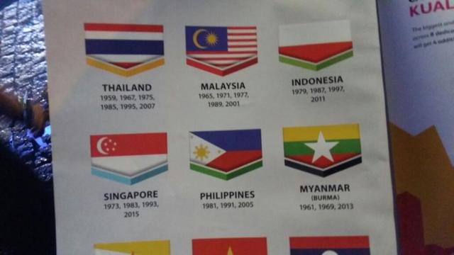Menpora Protes Bendera Indonesia Terbalik Di Sea Games Sea Games Liputan6 Com