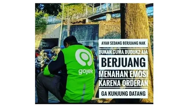 Kata Kata Bijak ala Driver Online Ini Bikin Cengar Cengir