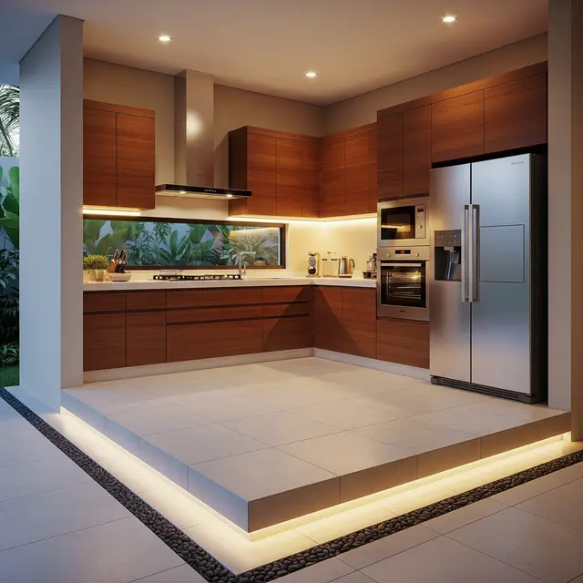 9 Desain Dapur Tertutup Tanpa Celah Cegah Ular Masuk dari Belakang Rumah