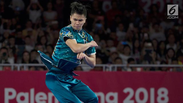 Atlet wushu putra Indonesia, Marvelo Edgar Xavier