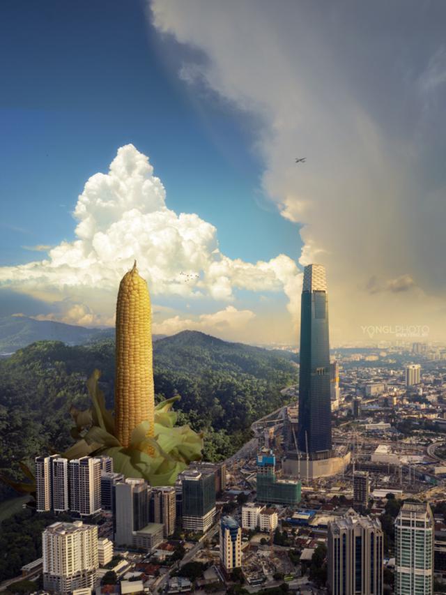 Seniman Ini Edit Foto Pemukiman Jadi Ala Wonderland, 6 Hasilnya Bikin Takjub