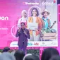 Presdir & CEO Indosat Ooredoo Hutchison Vikram Sinha memberikan sambutan di peluncuran program Pemberdayaan Perempuan Indosat SheHacks 2024 (Foto: Corpcomm Indosat Ooredoo Hutchison)
