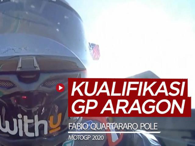 Video Hasil Kualifikasi Motogp Aragon 2020 Fabio Quartararo Pole Maverick Vinales Kedua Motogp Bola Com