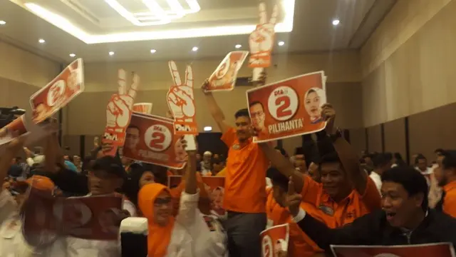 Pasangan Petahan Pilkada Makassar Jadikan Program Jaga Anak Sebagai Program Andalan (Liputan6.com/ Eka Hakim)