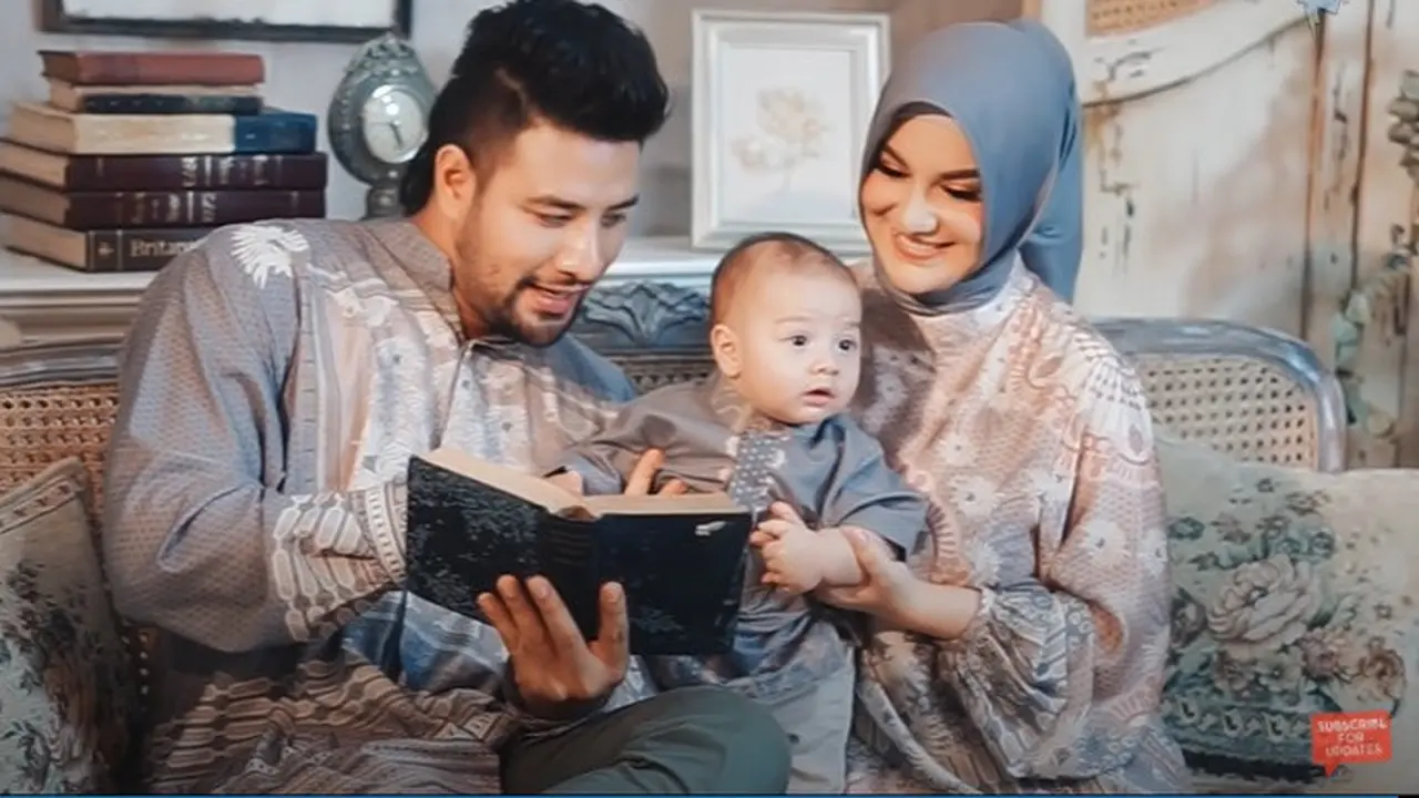 7 Pemotretan Ammar Zoni dan Irish Bella Bersama Buah Hati