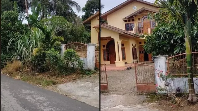 Penampakan Rumah Haji Faisal Ayah Fuji di Kampung, Ada Dua Lantai