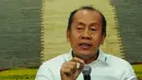 Anggota DPR Fraksi Partai Demokrat Saan Mustofa saat menjadi pembicara pada diskusi "Nasib Perpu Pilkada Pasca Munas Golkar" di Gedung Parlemen, Senayan, Jakarta, Jumat (5/12/2014). (Liputan6.com/Andrian M Tunay)