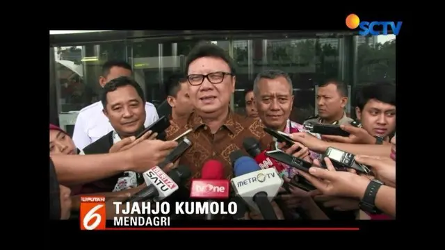 Dipanggil KPK soal Meikarta, Mendagri Tjahjo Kumolo mengaku telah menekankan kepada Bupati Neneng agar penerbitan perizinan sesuai dengan prosedur yang berlaku.