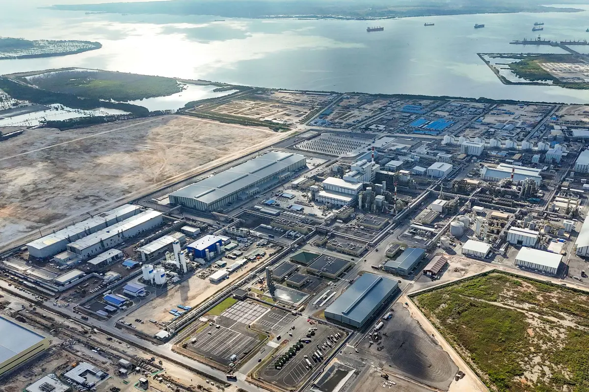 Bakal Diresmikan Presiden Jokowi, Seperti Ini Penampakan Smelter Freeport Indonesia di Gresik