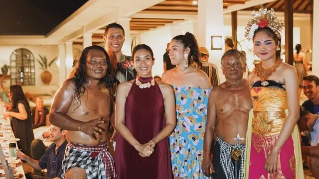 Momen Ulang Tahun ke-40 Happy Salma, Mewah dan Ada Tari Kecak