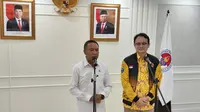 Menpora Zainudin Amali menerima kunjungan Pengurus Besar (PB) Persatuan Boling Indonesia (PBI)
