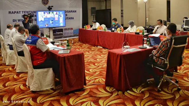 Pembangunan Sarana Transportasi Terus Berlanjut, Menhub Minta Protokol Kesehatan Secara Ketat